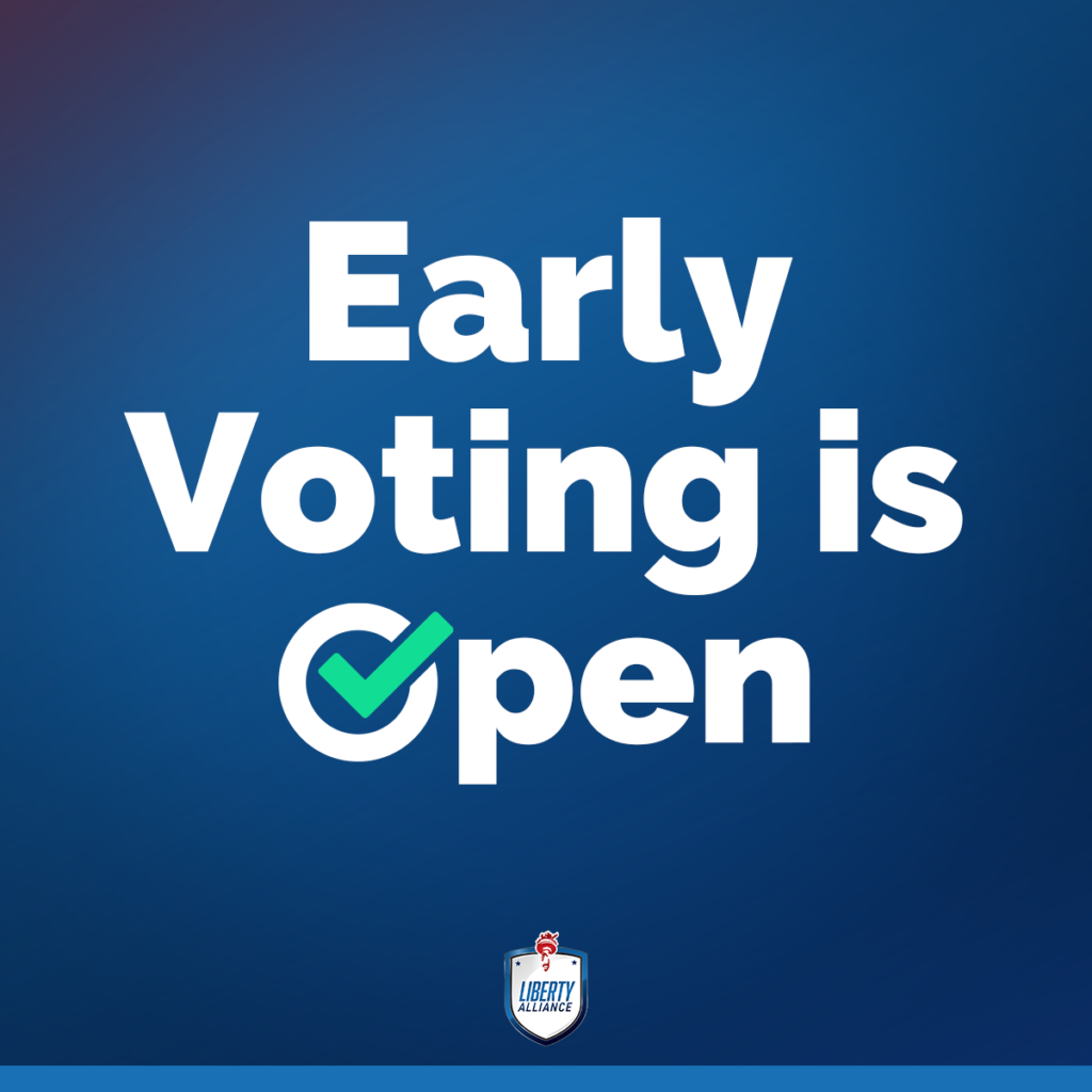 Early voting is Open!