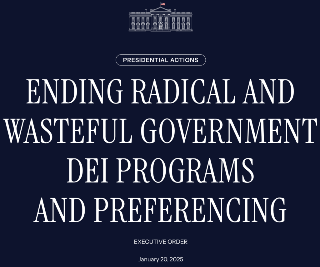 Ending Radical And Wasteful Government DEI Programs And Preferencing